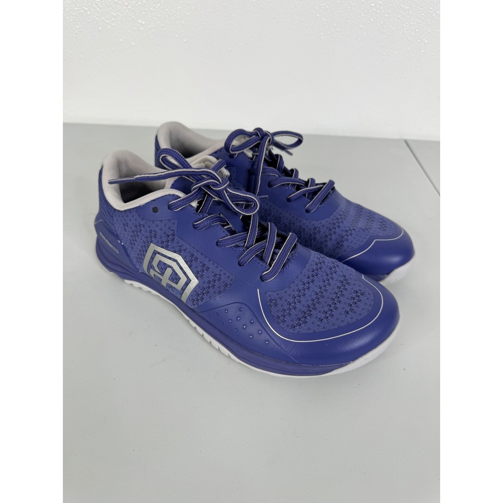 Born Primitive Savage 1 Training Shoes Purple Silver Womens 9 CrossFit Sneakers